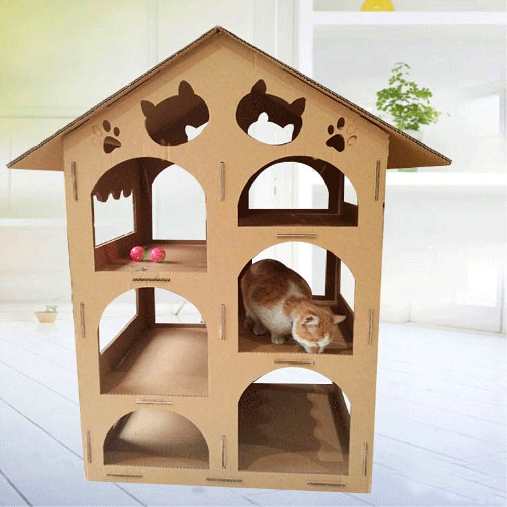 cardboard cat houses rabbits