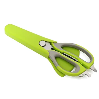 Soft Grip Handle Kitchen Shears with Cover