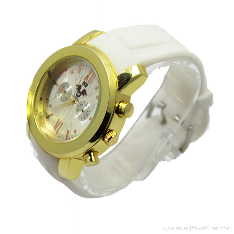 2016 Wholesale Couple Quartz Silicone Watch