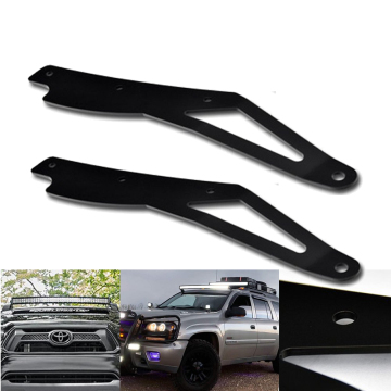 Roof Pillar Light Lamp Bar Mount Brackets Kit for 40" Curved LED Light Bar FRC - Toyota Tacoma 2005-2015