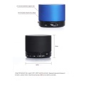 Speaker Mini Nirkabel Mendukung Smartphone Android iOS