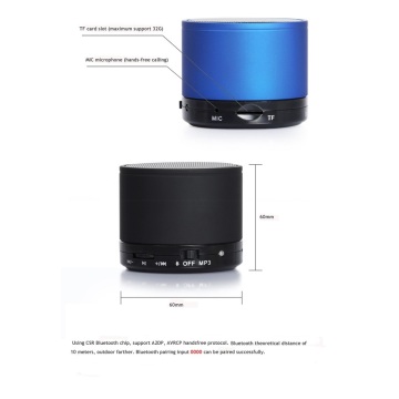 Wireless Mini Speaker Support IOS Android Smartphone