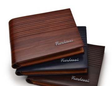 Best Selling Short Leather Mens Wallet Pu Leather Wallet