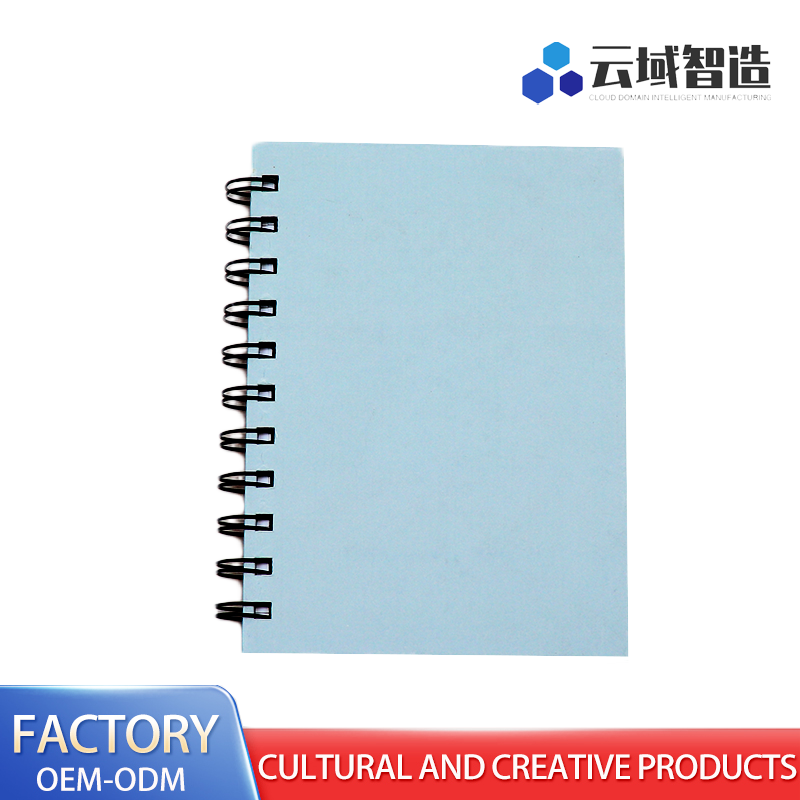 Caderno de bobina Blue Grid para organização