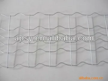 Marine pipeline V bend welded reinforced mesh