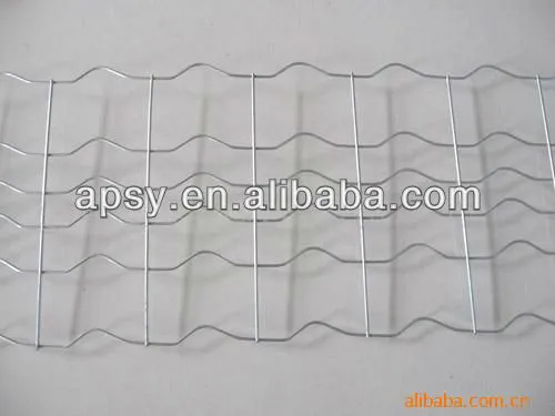 Marine pipeline V bend welded reinforced mesh