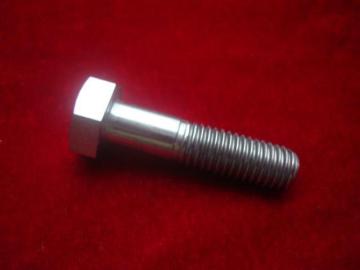 DIN931 hexagon head set titanium bolts in half thread