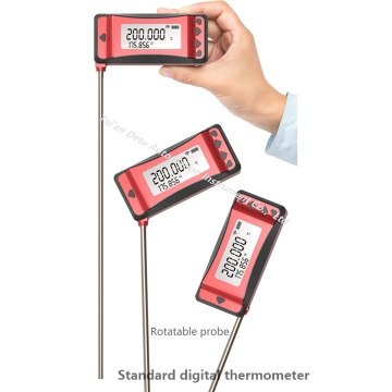 Handheld Intelligent Precision Digital Thermometer for Manufactory Outlet -80 to 300 deg C
