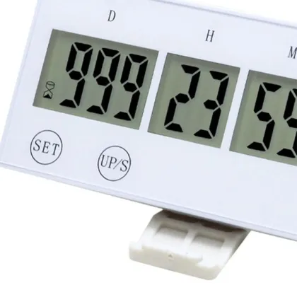 CHEETIE CP144 DIY White Wedding LCD Home Smart Count Up or Count Down Digital 999 Day Timer