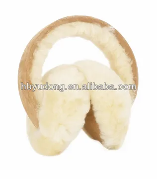 New style Fashion Sheepskin Fur Ear Muffs on sale