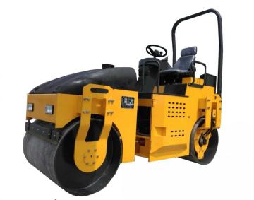 Construction  Using 3000 KGS Hydraulic Road Roller