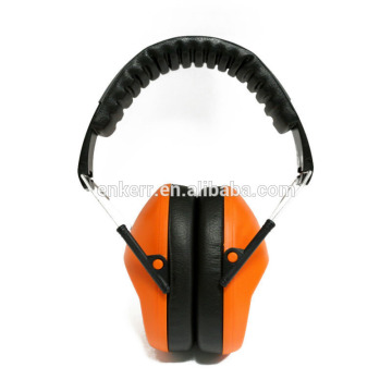 Orange color enkerr Mini Style Foldable Safety Earmuffs