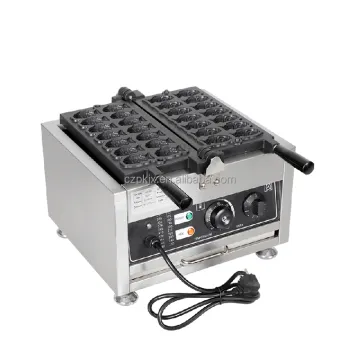 Electric Mini Fish Shape Waffle Maker - 14Pcs Goldfish Taiyaki Maker Snack Machine