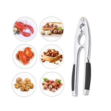 40# Nut Cracker For Nuts Pecan Walnut Alloy Sheller Nut Opener Kitchen Plier Nutcracker For Walnut Gagets Орехоколка Для Грецког