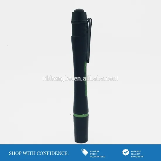 pen shaped clip light 5 inches printed 0.5w led flash light