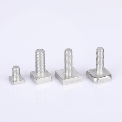 Paslanmaz çelik standart kare kafa cıvataları