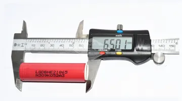 18650 Lg He2 2500mAh Li Ion Battery