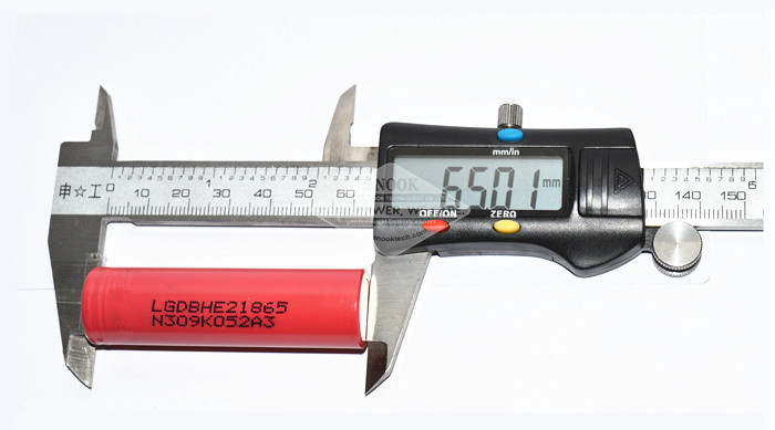 LG HE2 3.7V 2500mAh 18650 Mod Battery