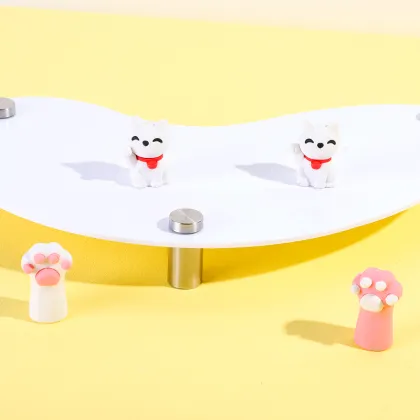 Lucky cat model eraser