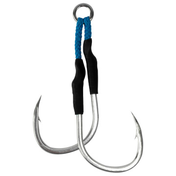 360 Degree Versatile Jig Lure for Sea Saltwater Jigging with Strong Double Barbed Hooks