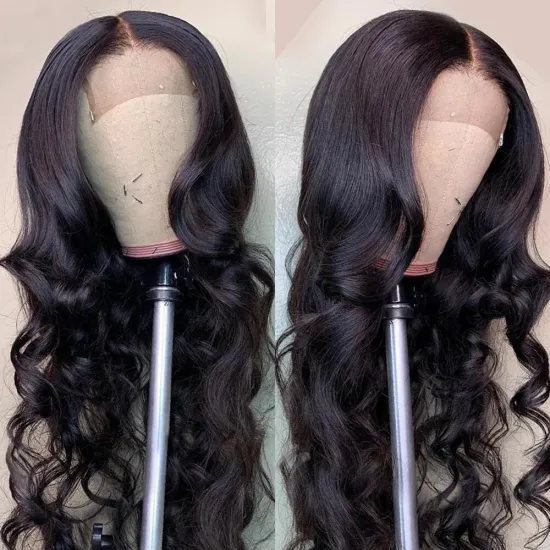 Body Wave Lace closure Human Hair Wigs For Women Transparent Lace 5*5 closure Wigs 30 Inch Brazilian Body Wave Lace Front Wig