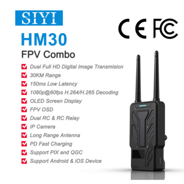 HM30 FPV Combo Uzun Aralık Tam HD Dijital Görüntü İletimi