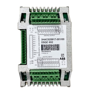 In Stock: ABB Industrial Robot Accessories DSQC652 I/O Unit Panel - 3HAC025917-001