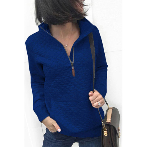 Womens Quilted Sweatshirts Casual