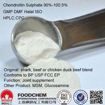 GMP Factory Glucosamine Hcl and Chondroitin Sulfate