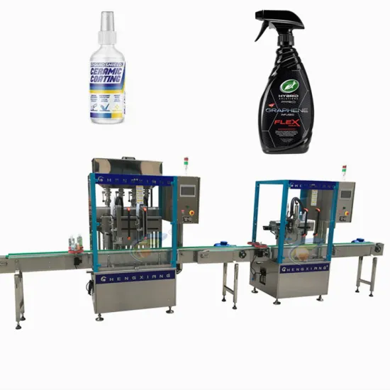 Multi-function Automatic Hand Sanitizer Bottle Filling and Capping Machine (250ml/500ml) with Liquid Ceramic Coating