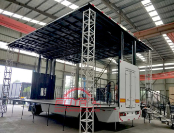 Mobile Wingspan Stage Trailer