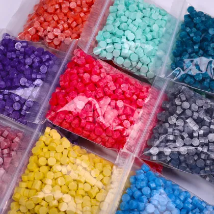 Antique Colorful Custom Packing Wax Seal Stamp - 500g Wax Seal Beads