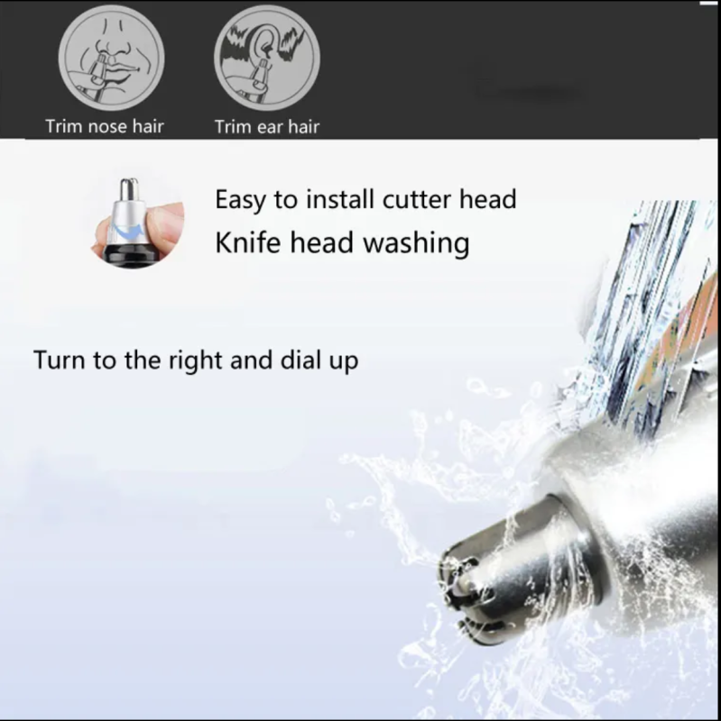 C&C Battery Operated Electric Nose Hair Trimmer