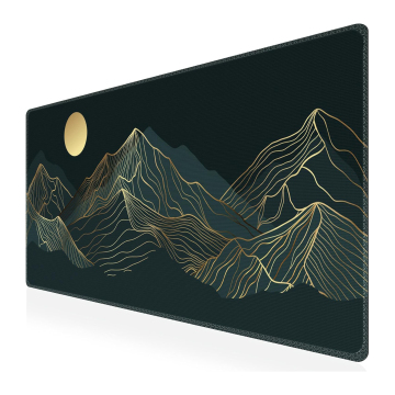 Custom Printed Large Anti-Slip Rubber Mouse Pad with Extended Keyboard Design - Perfect for Office Use