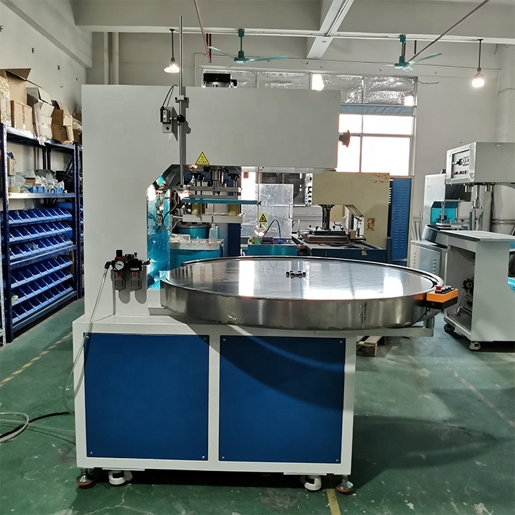 Best Price Automatic Rotary High Frequency Welding Machine for PVC PET Plastic Blister Packaging (5KW-15KW)