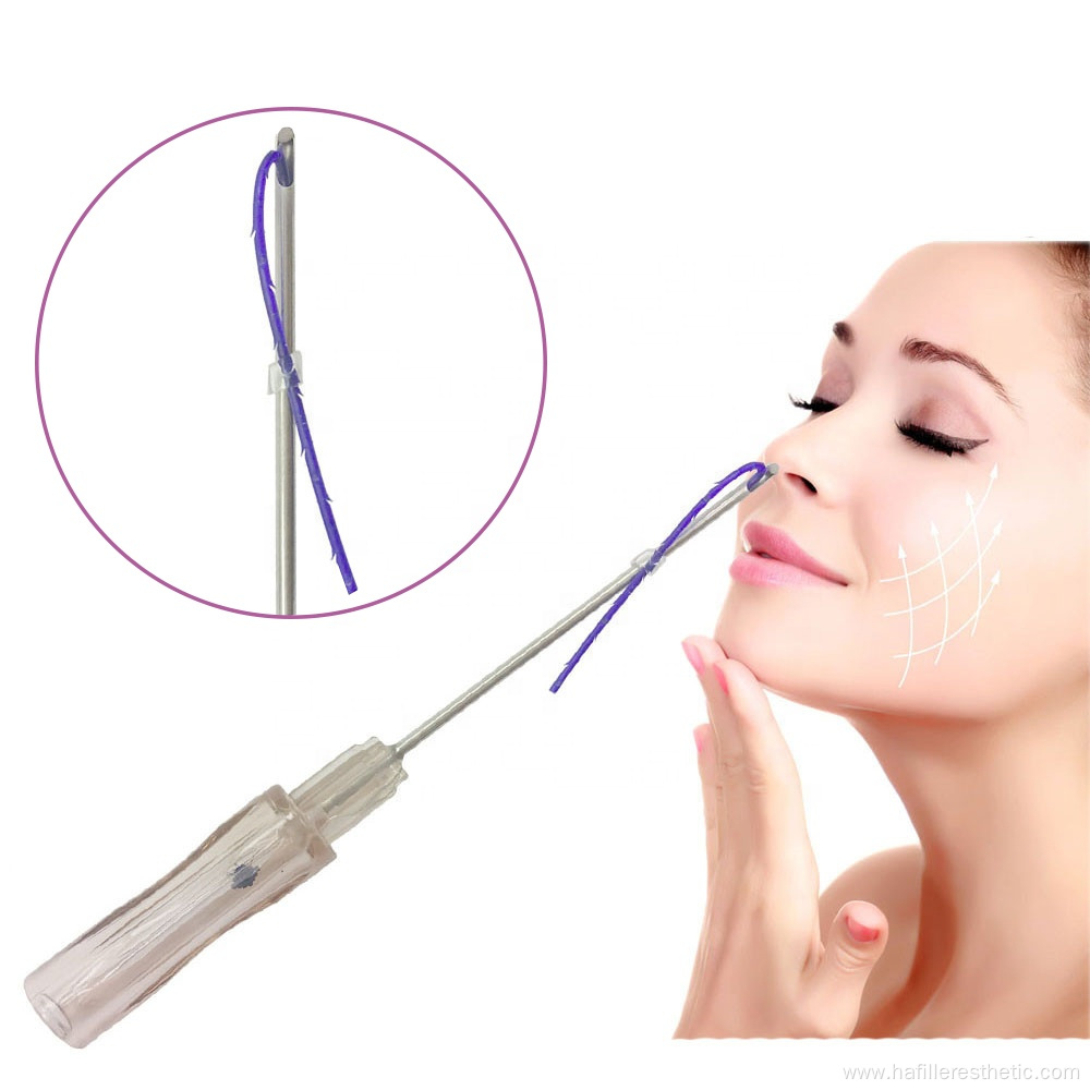 Nose thread v line pdo thread needle face lifting collagen needle for nose lifting