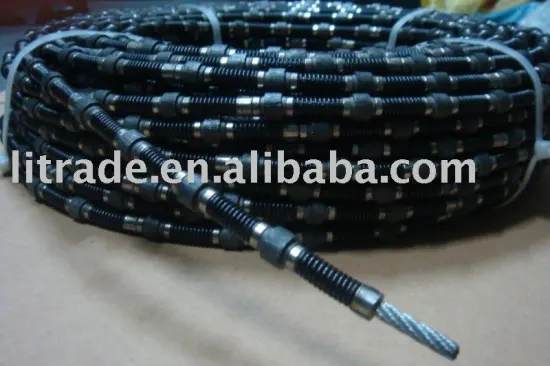 Diamond wire for granite quarry,diamond wire saw