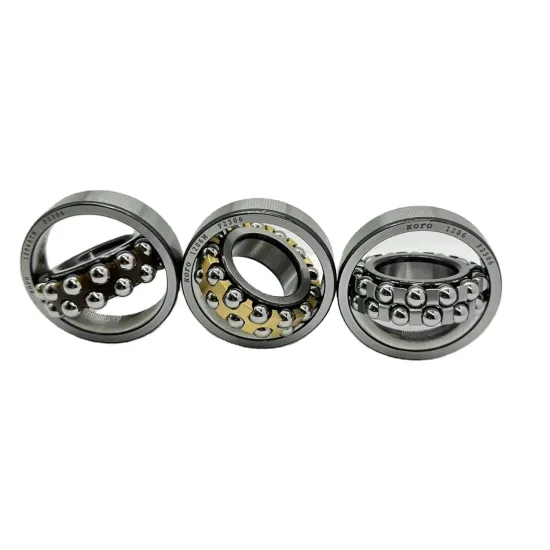 Double Row Self-Aligning Ball Bearings with 1207K H208 Adapter Sleeve: Types 11206, 11207, 11208, 11210, 11214
