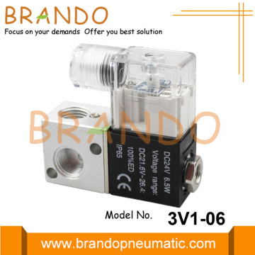 3V1-06 3V1-06-DC24V Airtac Type 3/2 Pneumatic Solenoid Valve