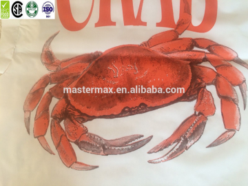 Hot sale good printing LDPE Plastic Bibs