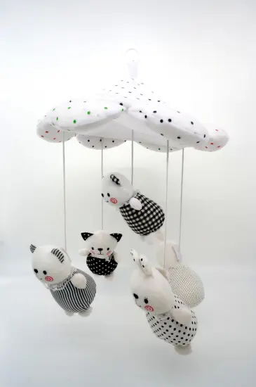 Black and White Musical Mobile