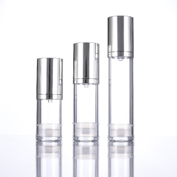 Havosiz nasos shishasi 1oz vakuum kosmetik sayohat idishi