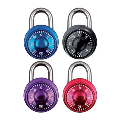 Combination Disc Padlock Dial Round Table Lock