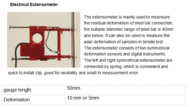 Electrical Extensometer