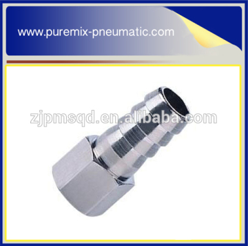 Female barb brass pipe fitting ,pneumatic metal push in fitting,air brass fitting