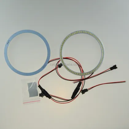 72LED LED Angel Eyes Halo Kits for Car Headlight Halo Rings - 126mm