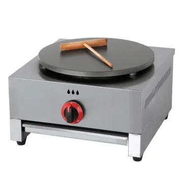 hot sale Banji furnace single head stainless steel pancake machine gas crepe maker crepe making for sale