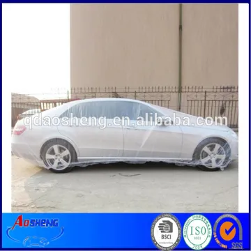 PE disposable car dust cover