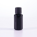 30 ml schwarze Glasflasche mit kindresistenten Kappen