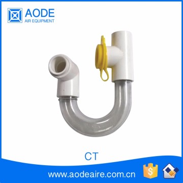 Plastic PVC Clear Traps the duct or pipe fittings of duct work accessories for HVAC ventilation system, CT air conditioning trap                        
                                                Quality Choice